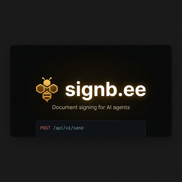 Signbee: API for AI Agents to Send Documents for Signature